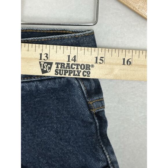 Vintage CALVIN KLEIN Dark Wash Straight Fit Size 12 90’s Made in USA EUC - Picture 6 of 11